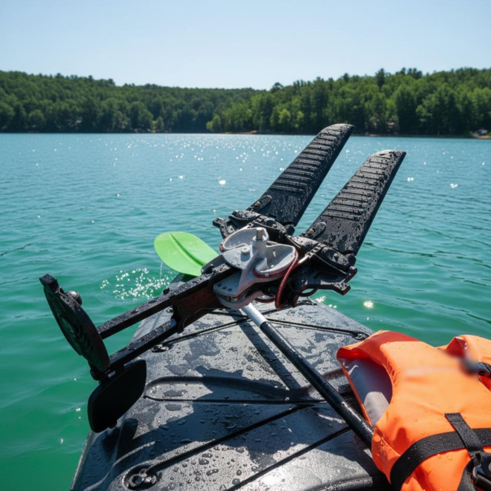 Fishing Kayak Pedal Drive - نظام دفع بالدواسات للكاياك للحركة للأمام