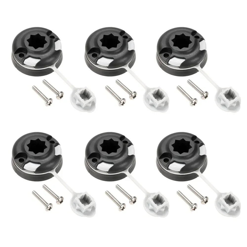 Fishing Kayak Rod Holder - 8/6/4/1 قطعة الزورق كاياك ستار قاعدة