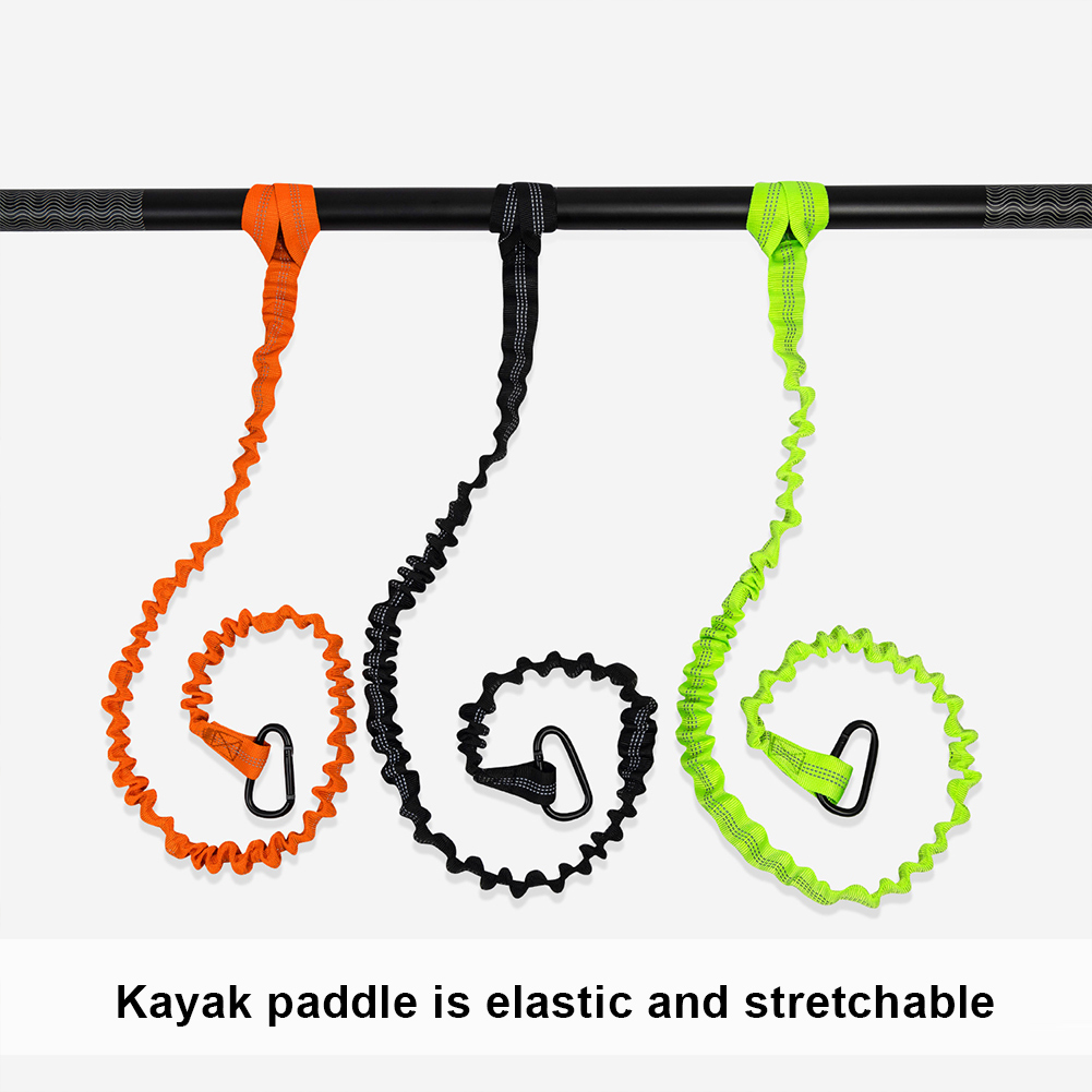 حبل تثبيت مجداف الكاياك قابل ل - مراجعة Fishing Kayak Paddle Leash وسعره