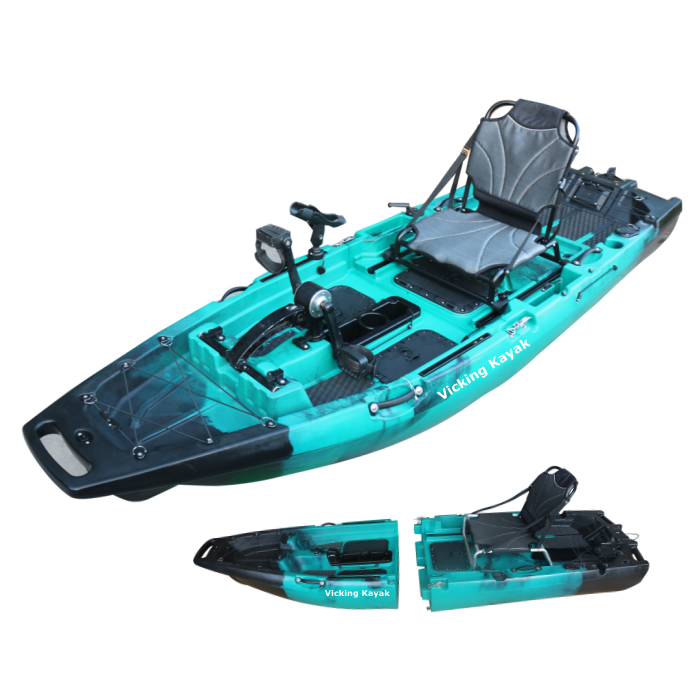 كاياك جديد لعام 2025 بطول 9.5  - مراجعة Fishing Kayak Paddle وسعره
