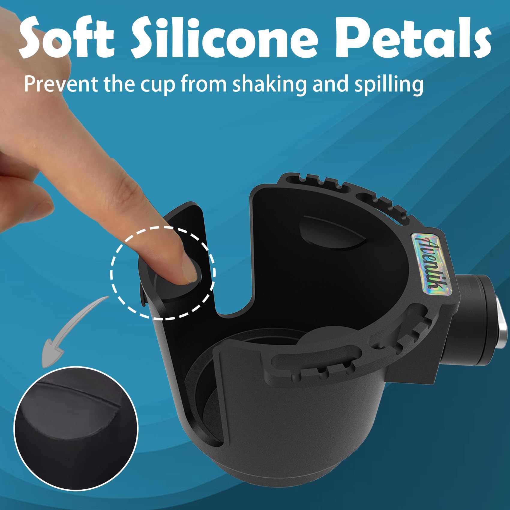 Aventik متعددة الوظائف كاياك ح - مراجعة Fishing Kayak Rod Holder وسعره